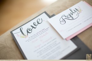 a creative destiny wedding invitations pink and grey love romantic whimsical wedding stationery