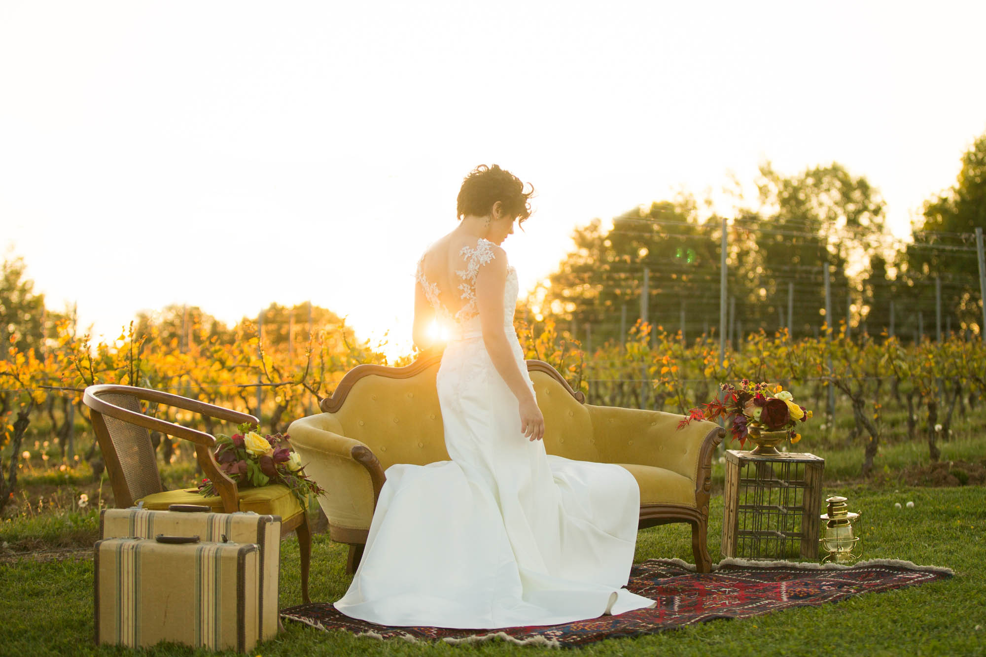 vineyard styled shoot, annapolis valley nova scotia, ns wines, grand pre winery weddings, marsala peach, colorful styled shoot, natural, peach and marsala flowers, wedding inspiration